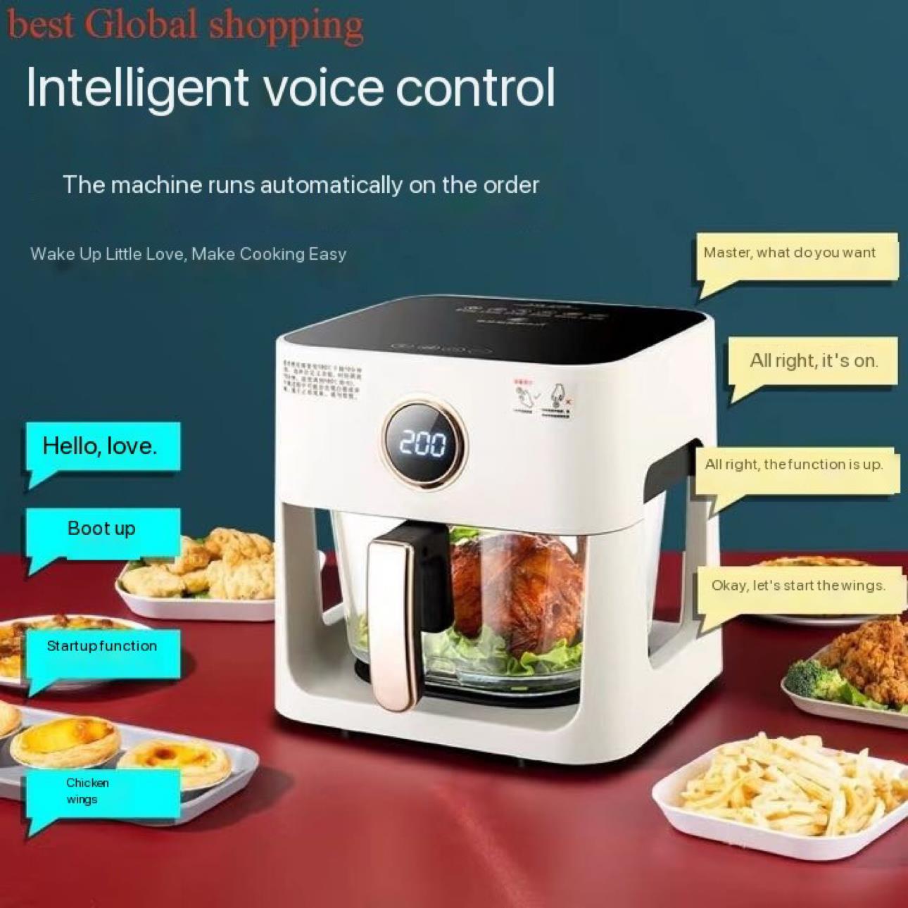 Airfryer Oven Air fryer Oil free oilless cooker Nonstick香港