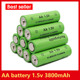 1.5v Alkaline1.5V 3800mAh Rechargeable battery New