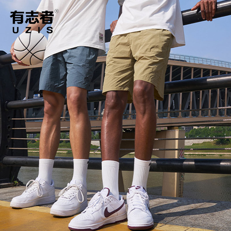 有志者UZIS山系运动短裤