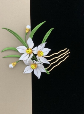 原创缠花水仙花材料包