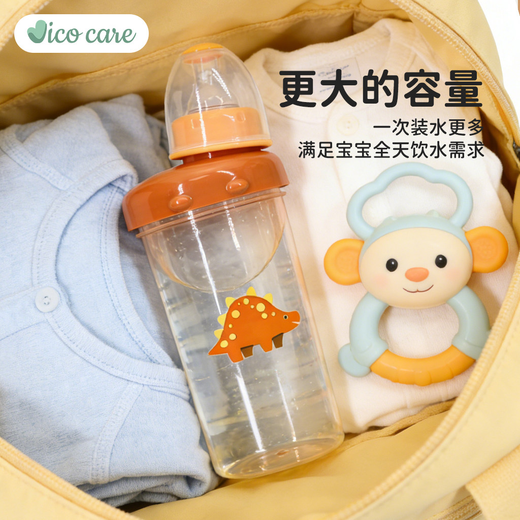 VICO CARE儿童水杯吸管水壶便携高颜值大容量防漏婴儿宝宝专用,婴童用品,儿童水杯,淘宝优惠券,粉丝福利购,淘宝优惠卷