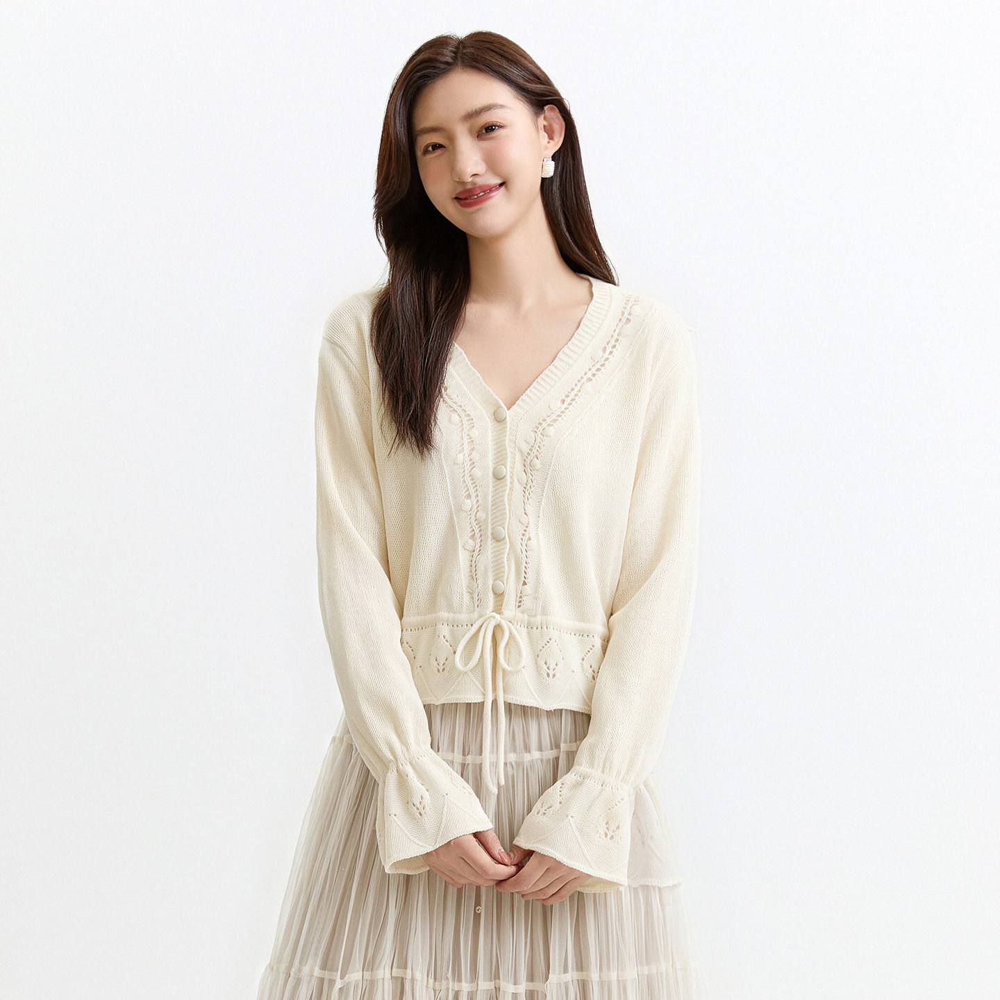 芭依璐2026秋通勤高级感女开衫