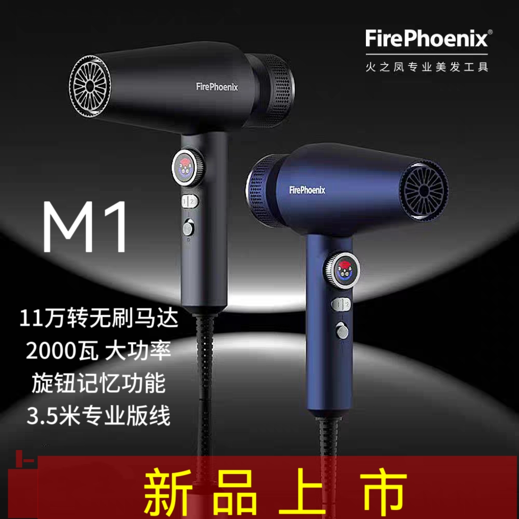 火之凤M1吹风机理发店专用发型师发廊大功率大风速干高速无刷风筒
