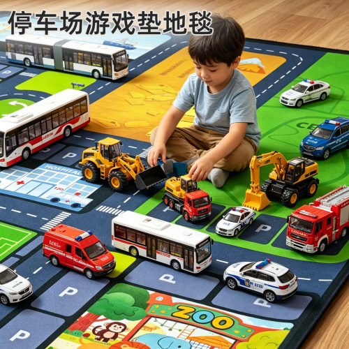 【新升级】停车场游戏地毯