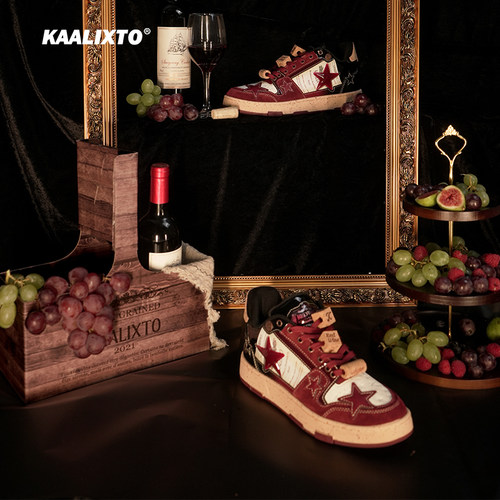 kaalixto低帮休闲小众设计板鞋