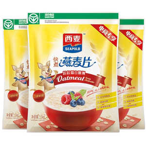西麦快煮纯燕麦片0添加蔗糖