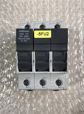 Wohner维纳尔熔断器底座 实物拍摄 几乎全新