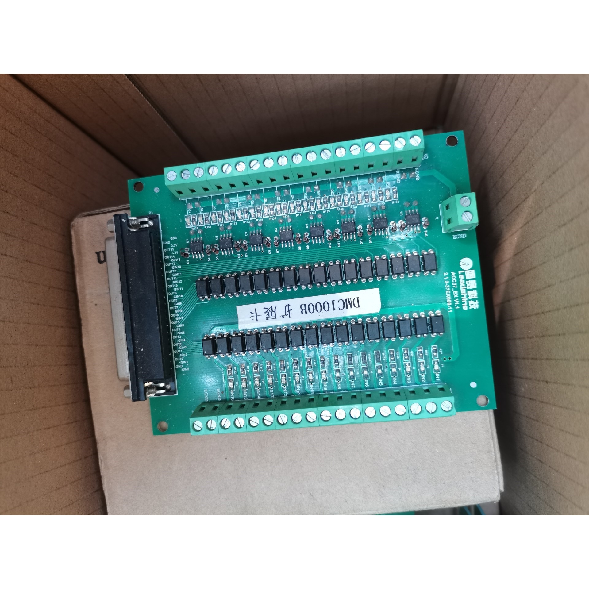 雷赛运动控制卡接线板ACC37-EX