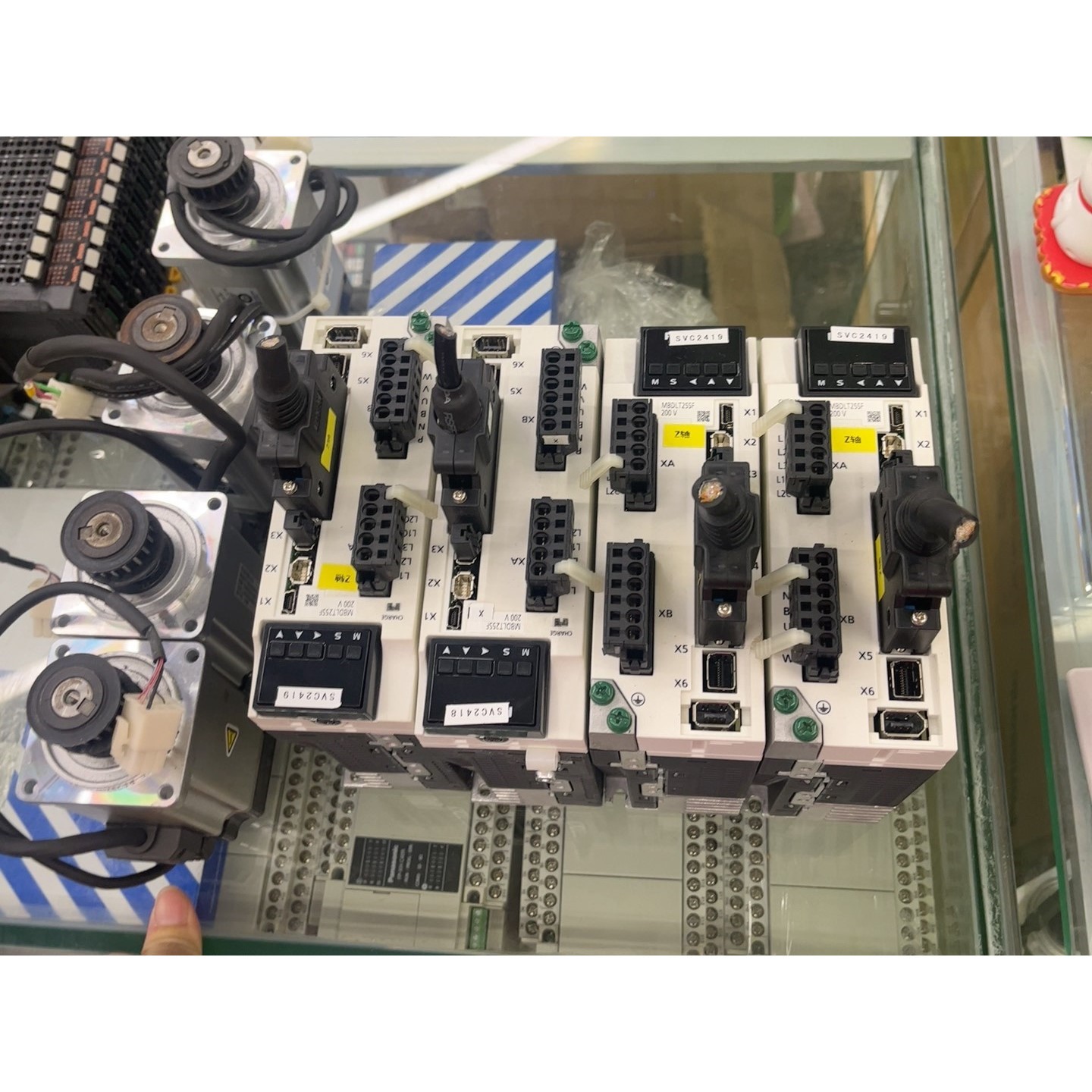 A6伺服400W套装,驱动MBDLT25SF,高惯量电机