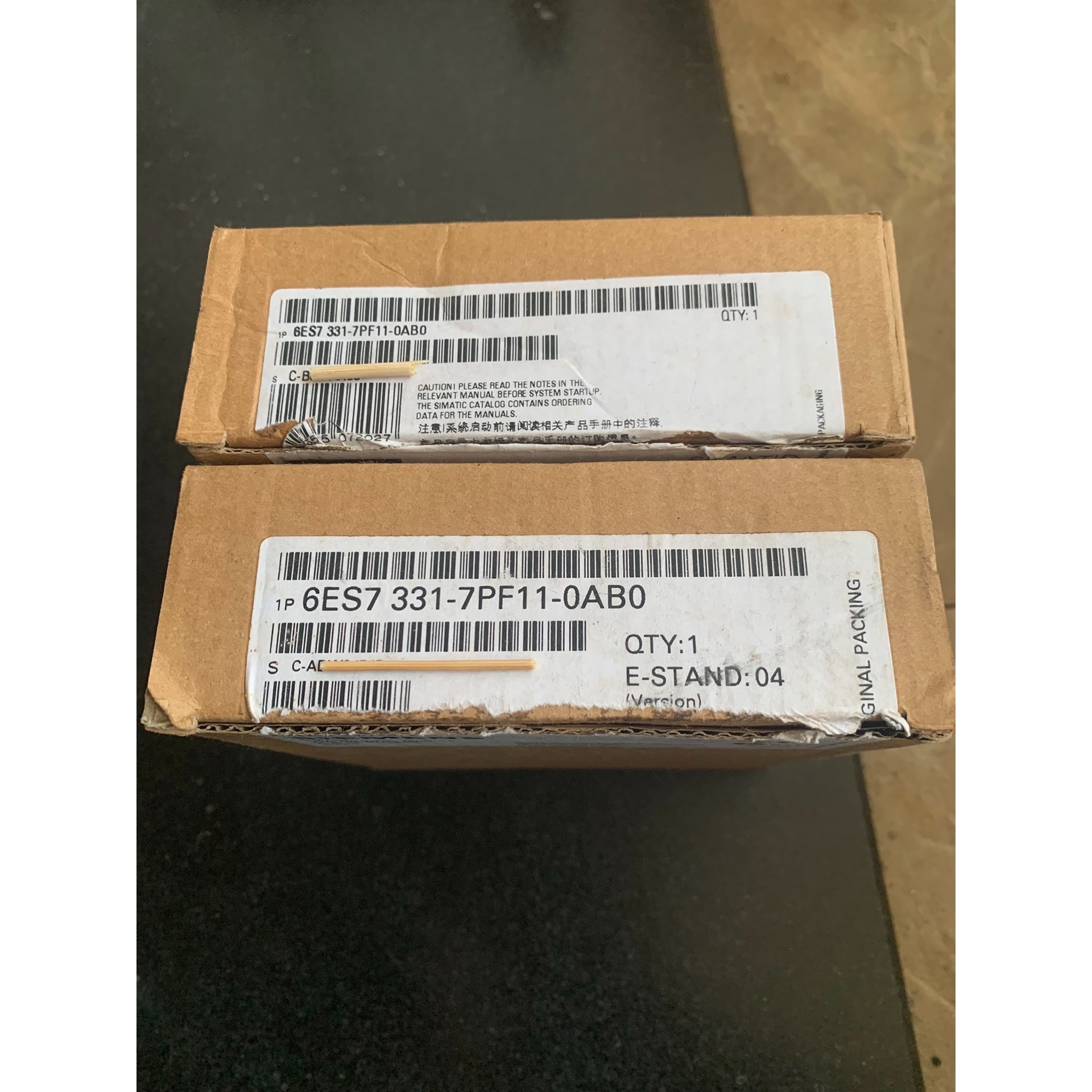 6ES7331-7PF11-0AB0 全新仅开封 实单的来,