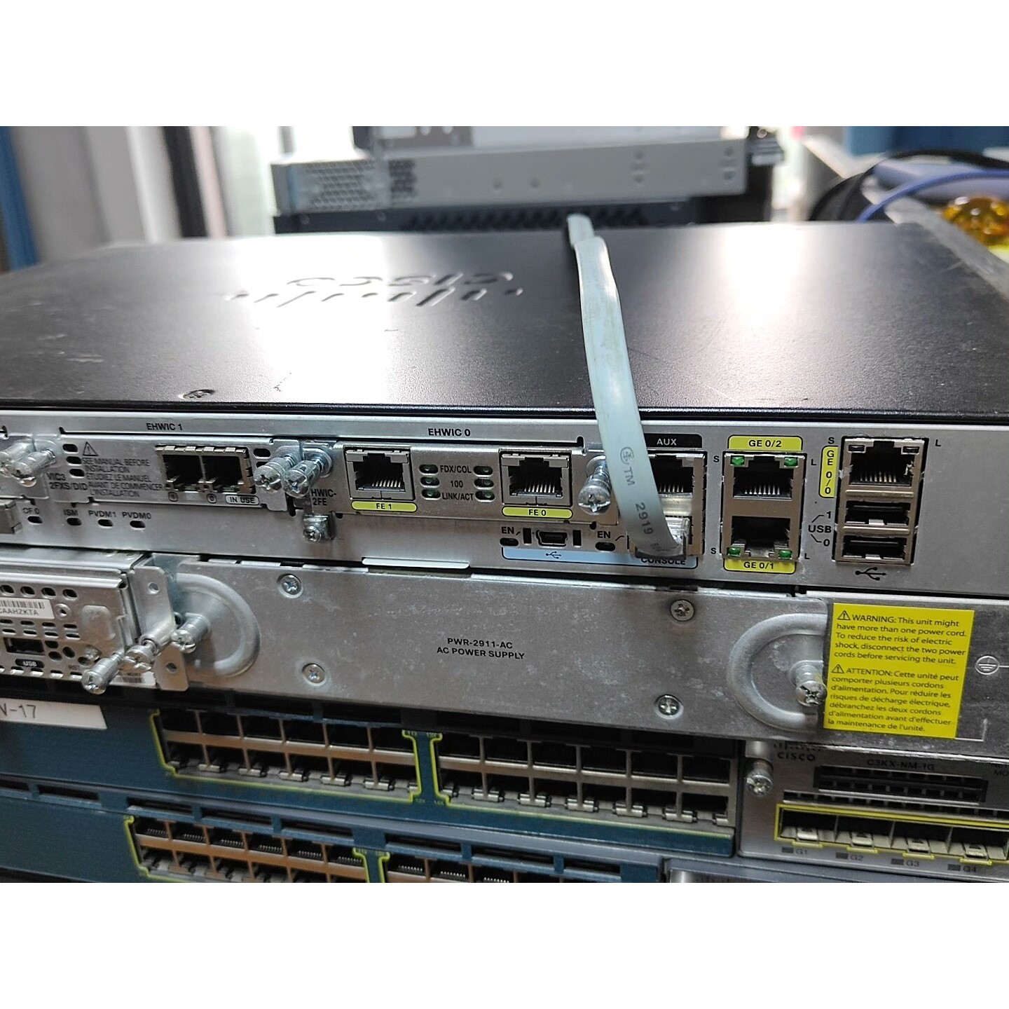 Cisco/思科 VIC3-2FXS/DID EHWIC-4