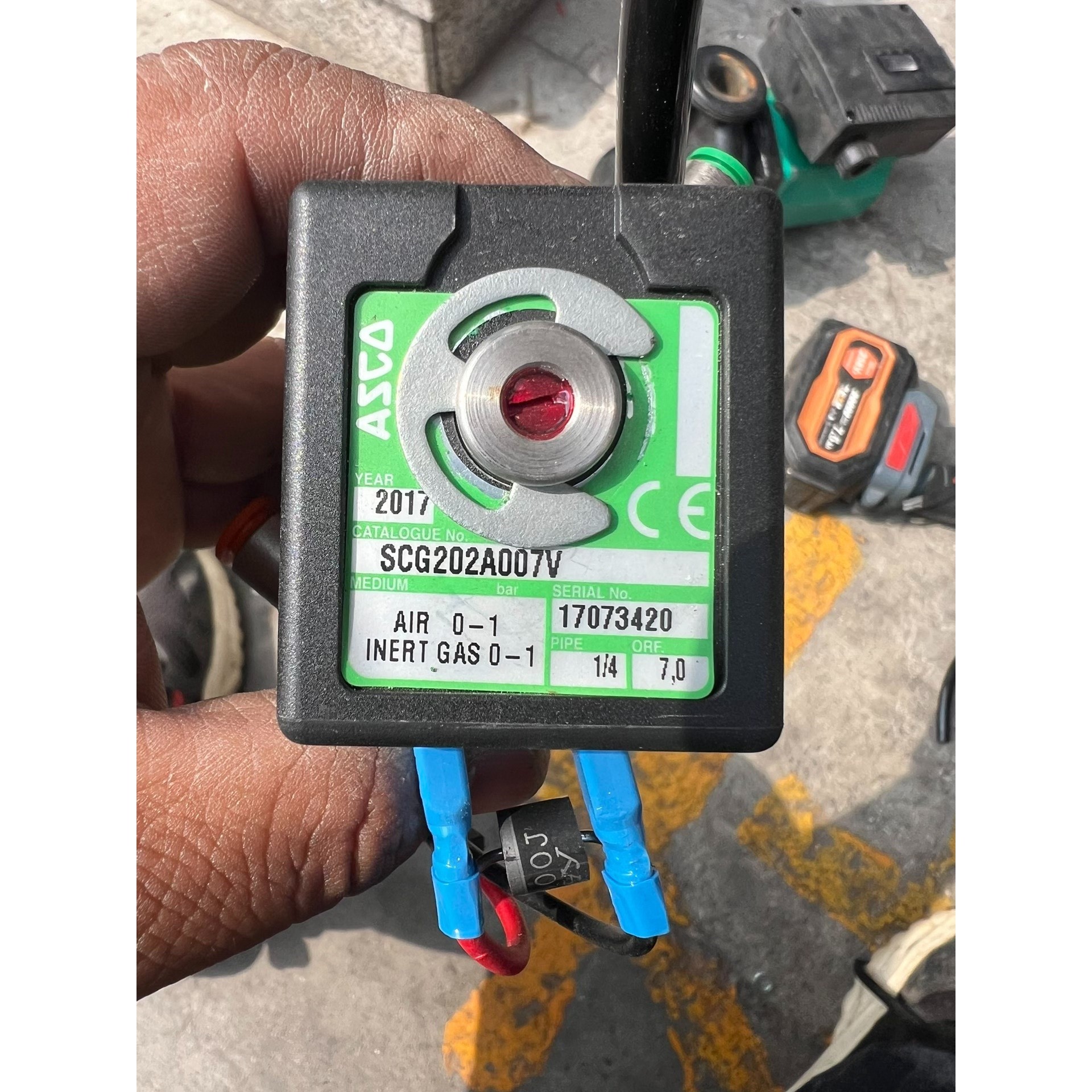 ASCO全新SCG202A007V