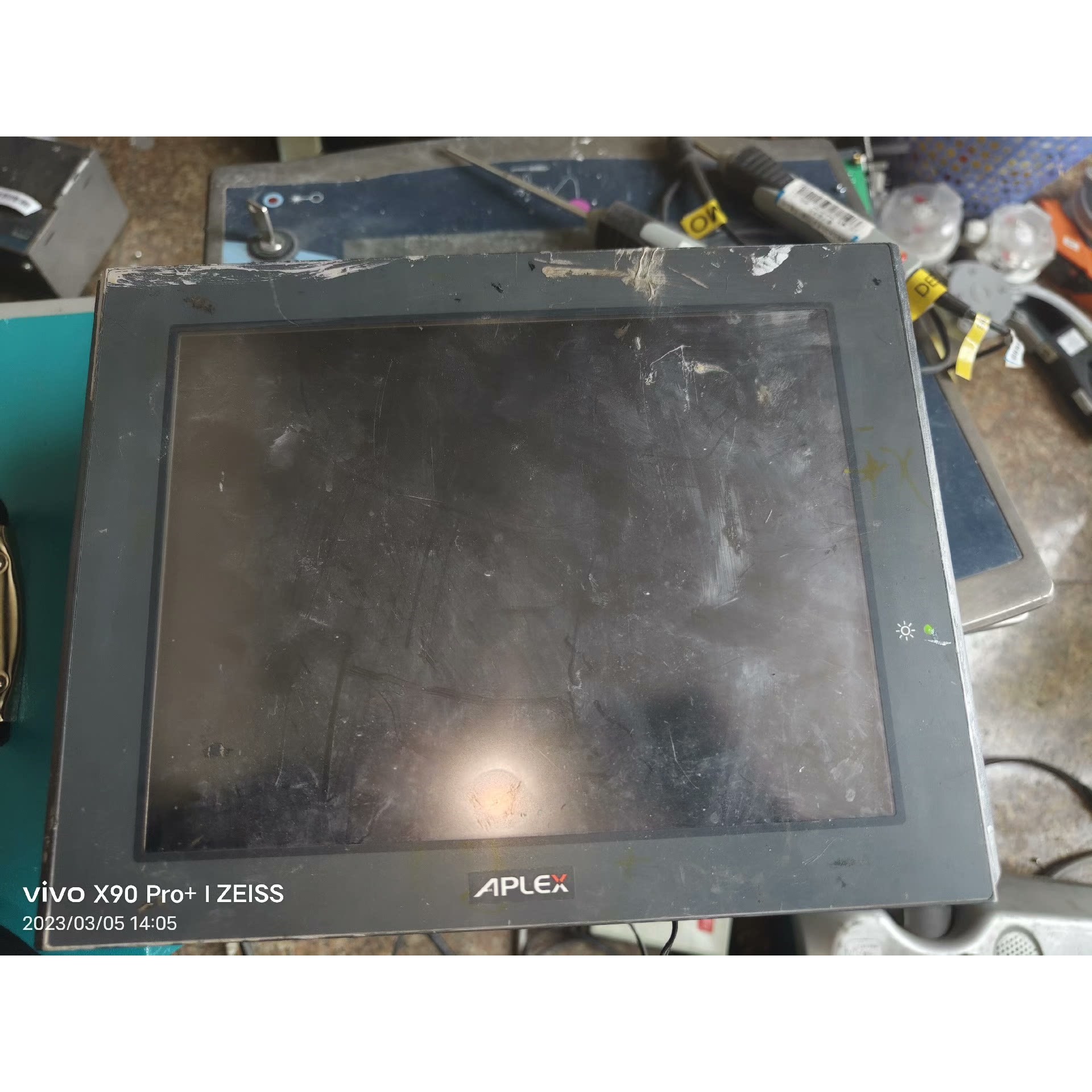 APLEX ADP-1122T-09显示屏  实物拍摄图,需