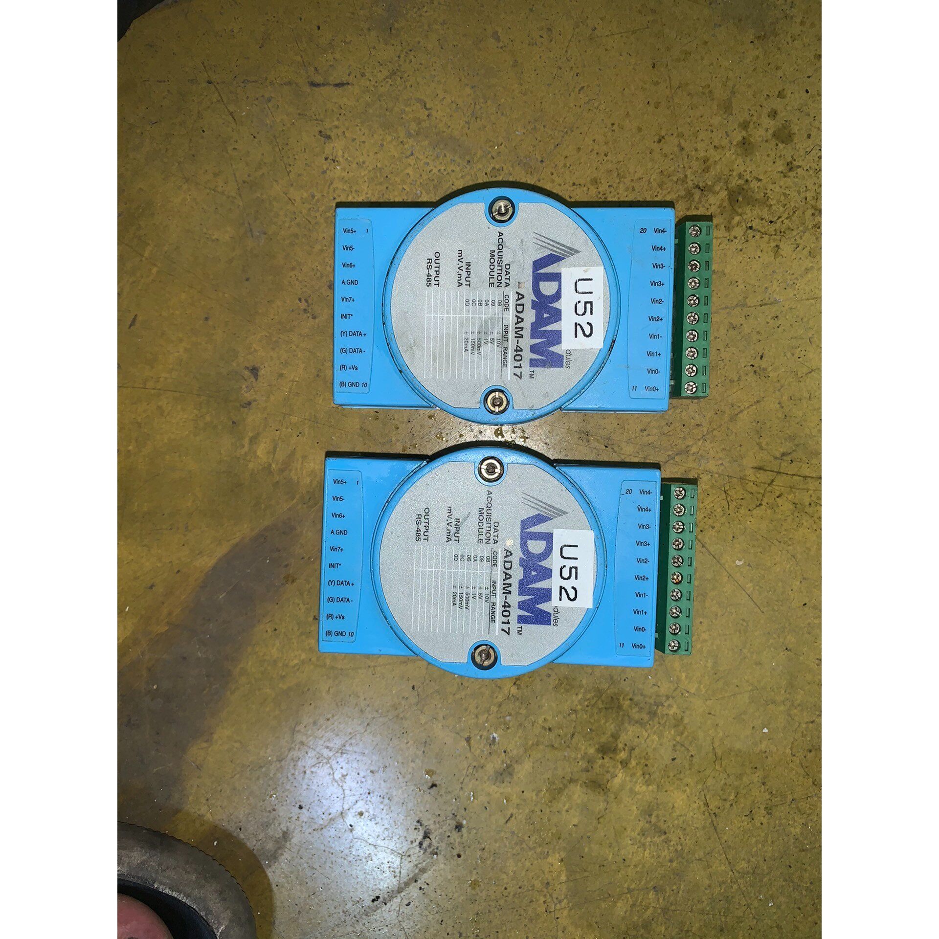 研华采集模块(ADAM-4017)二手拆机,成色如图,2个3