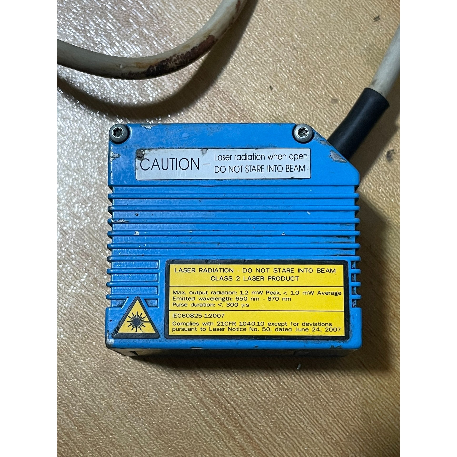 SICK激光条码扫描仪 CLV410-1010 实物拍摄,拆