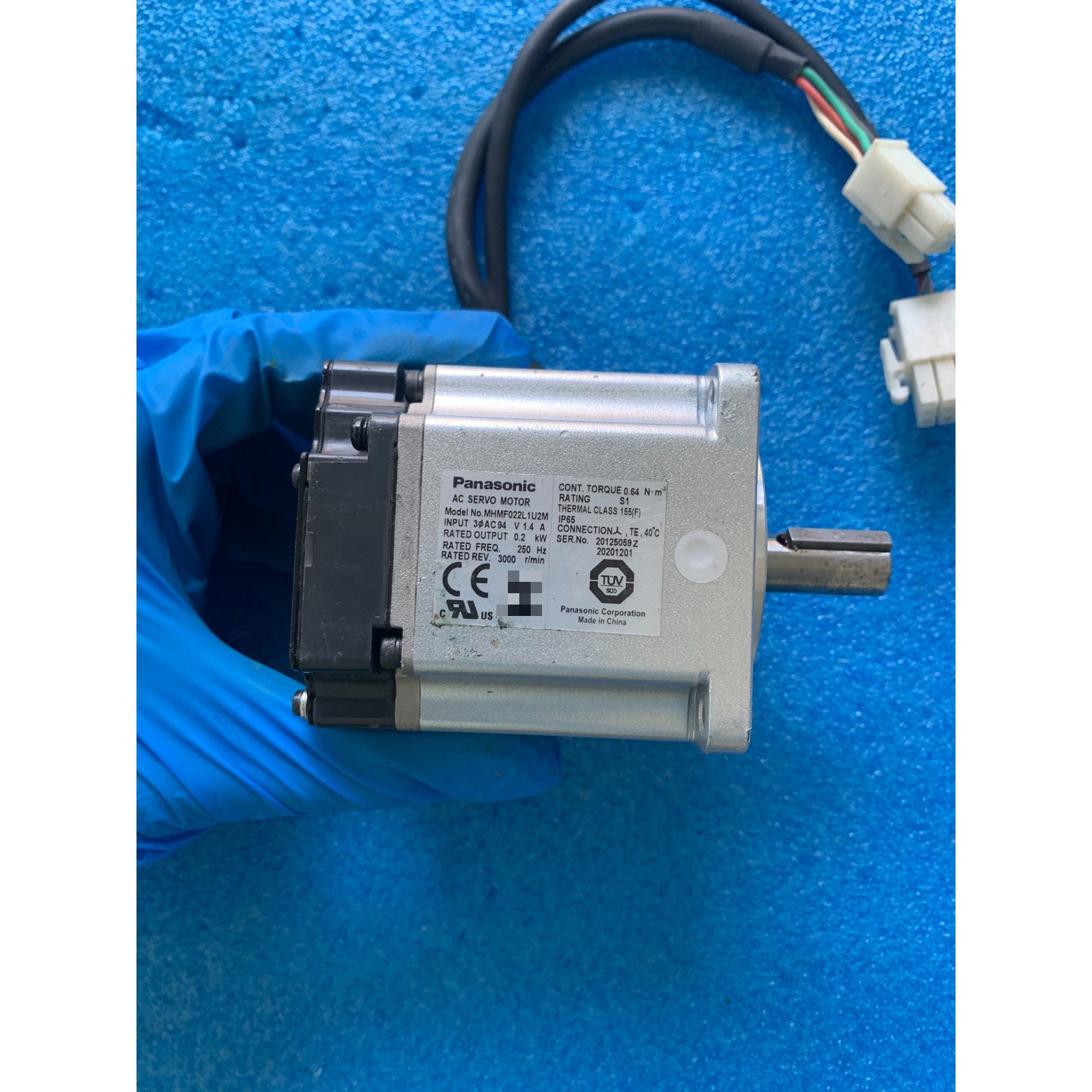 200w伺服电机MHMF022L1U2M 原装拆机 多台