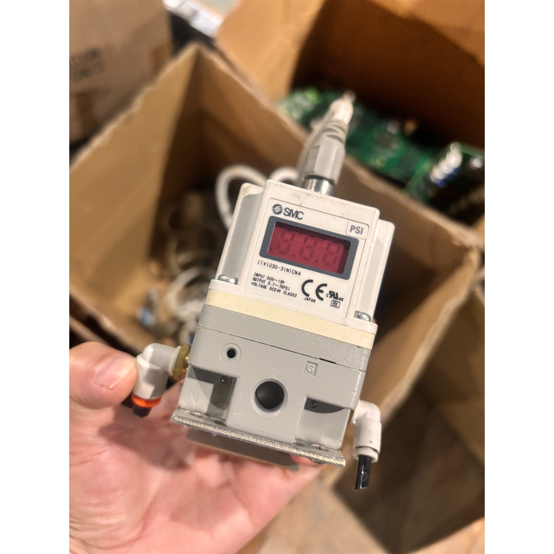 比例阀ITV1030-31N1CN4,二手拆机,成色如