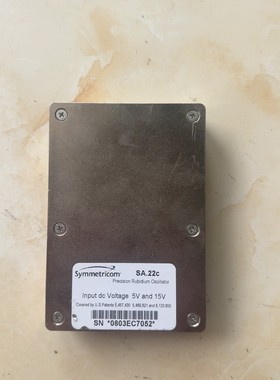 Symmetricom SA.22C,输入电压,5V,15V