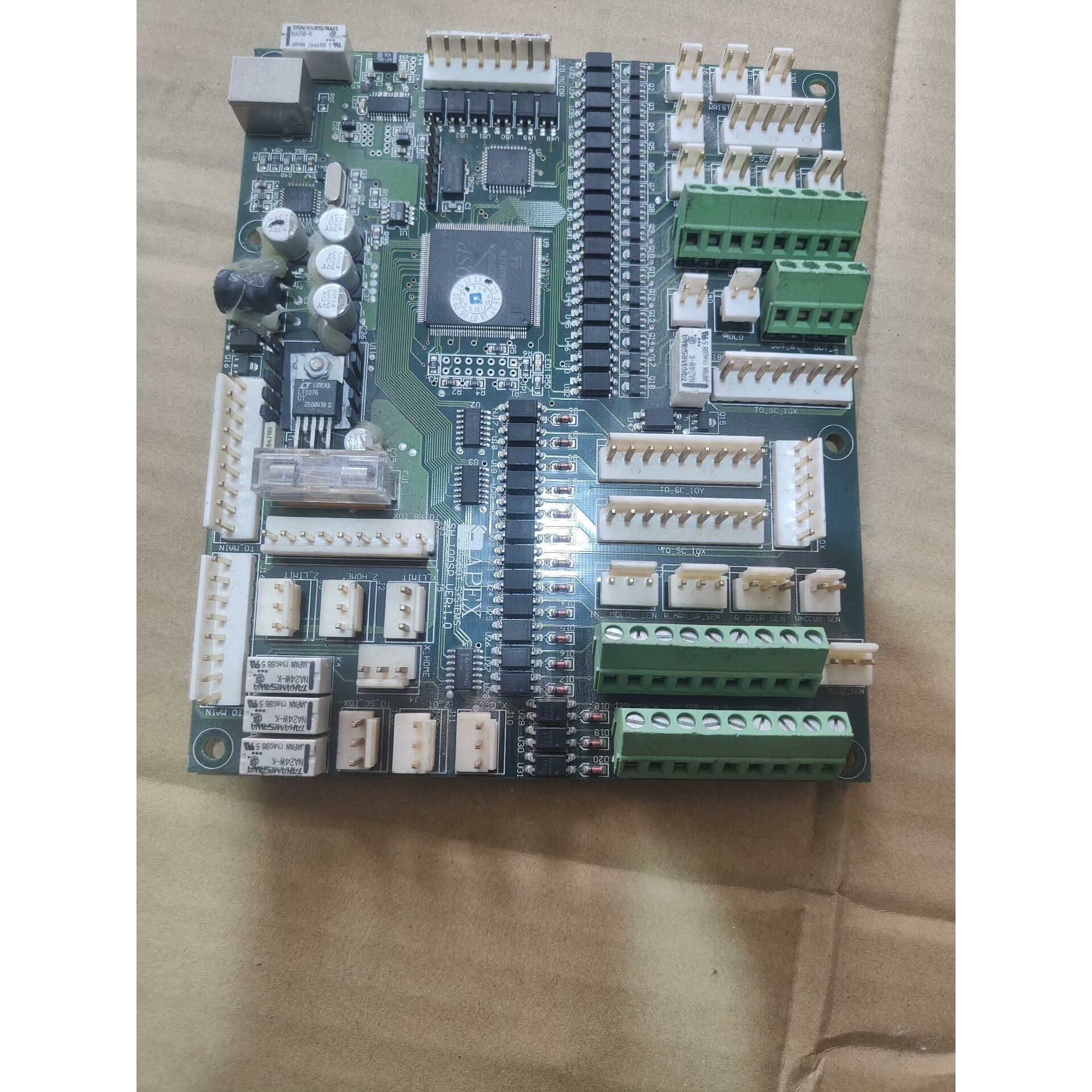 APEX板卡拆机 SH-I0DSP,成色如图,功能正常.