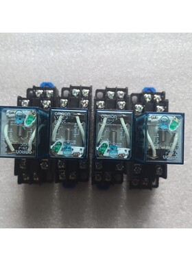 LY2N-J继电器,24VDC,8脚带底座,全新拆机,