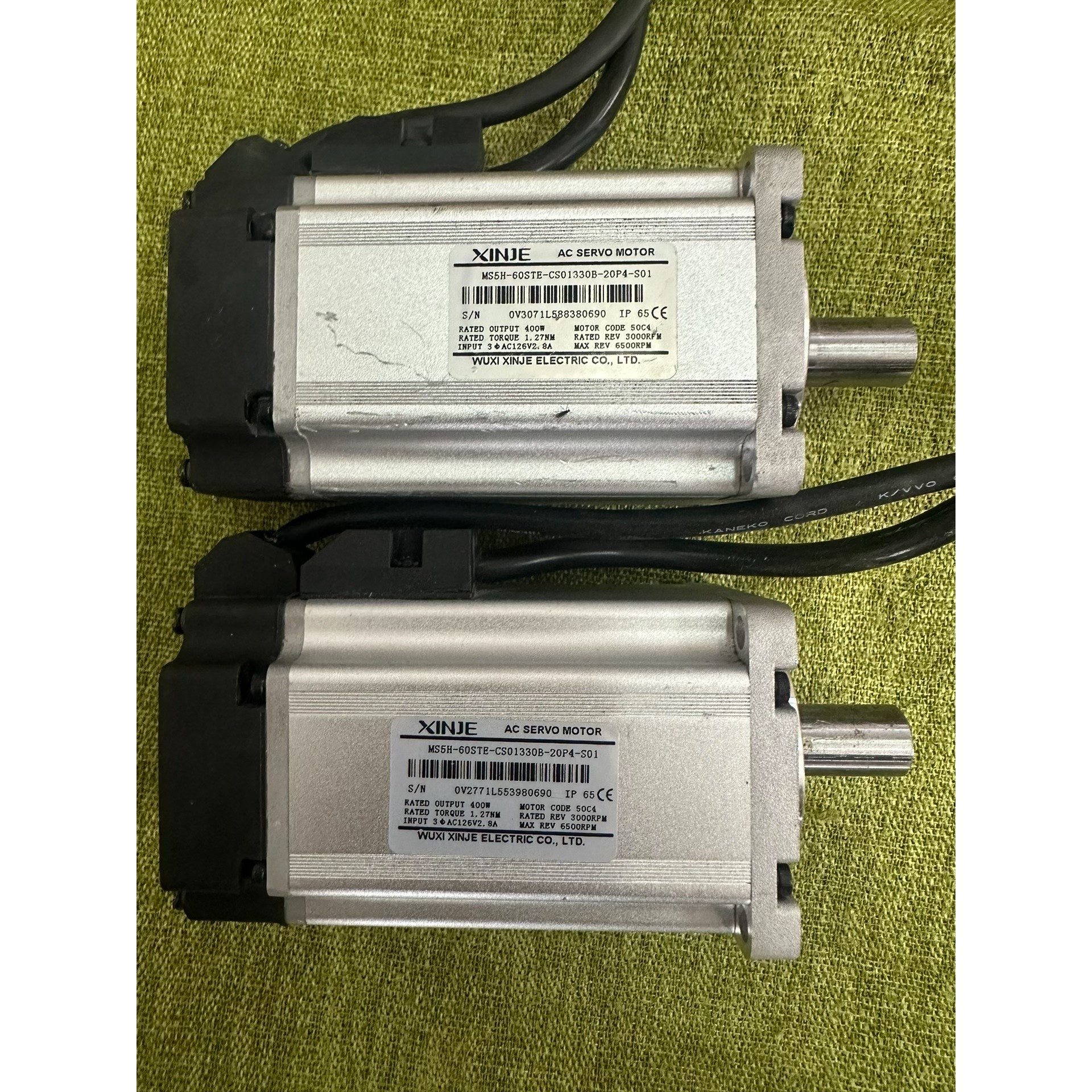 400W伺服电机MS5H-60STE-CS01330B-