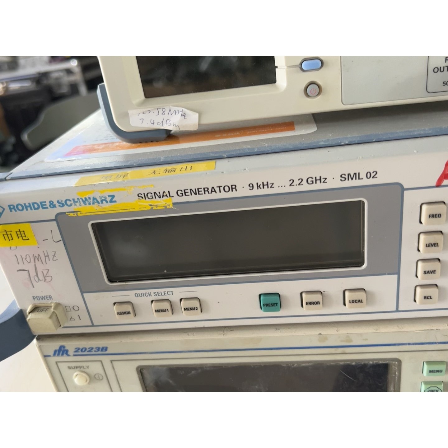德国R/S罗德施瓦茨SML02信号发生器 9K-2.2GHz
