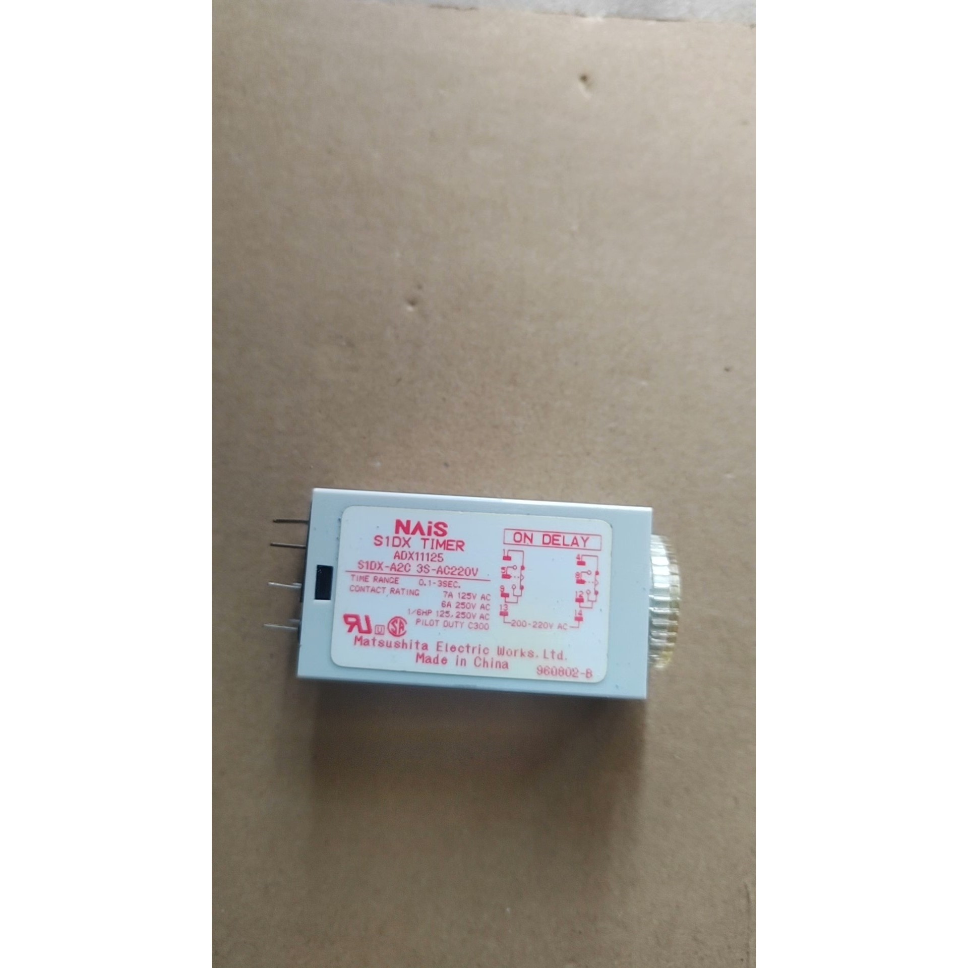 时间继电器还有一只ADX11125,A20一3S一AC2