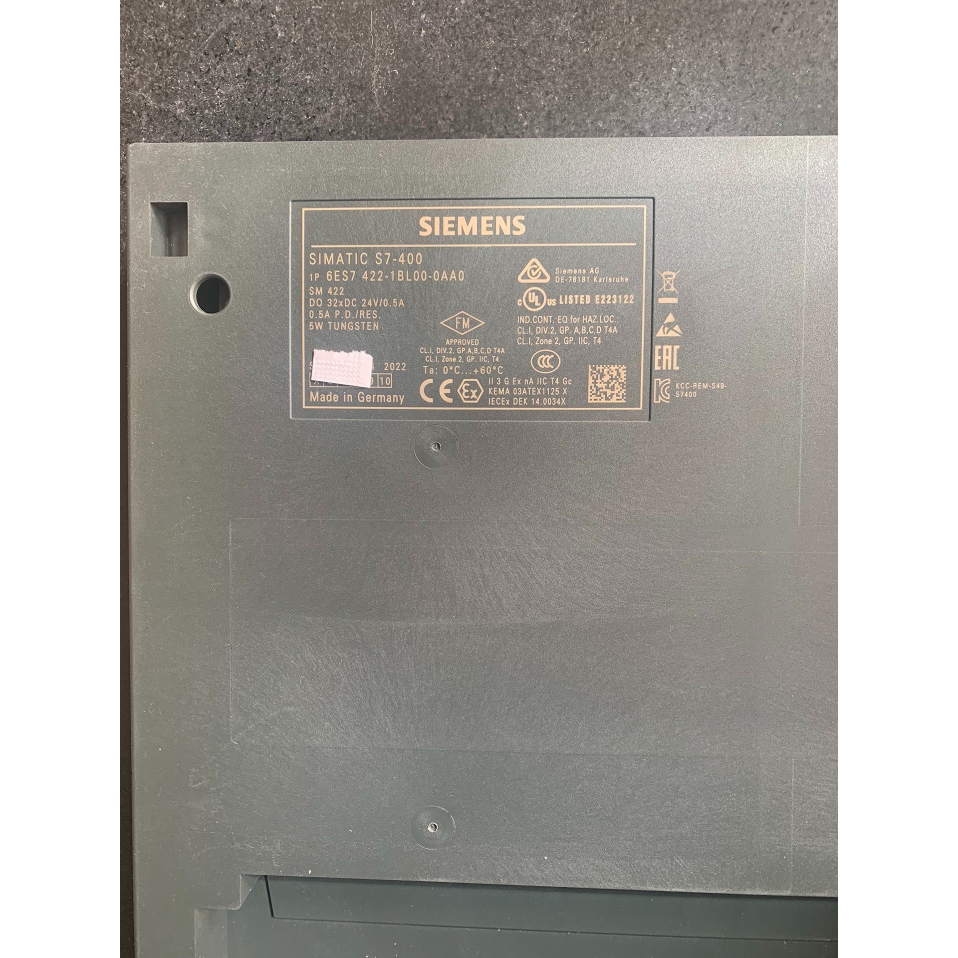 6ES7422-1BL00-0AA0 22年裸机 实弹的来