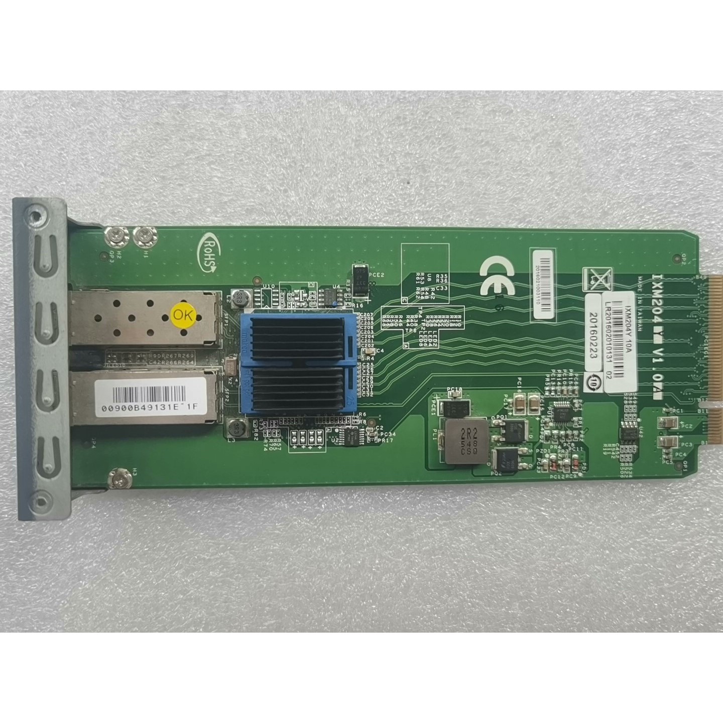 IXM204Y V1.0A 双口万兆网卡 82599ES芯片
