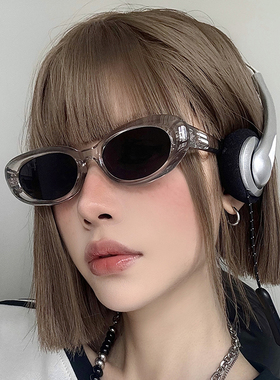 防紫外线椭圆欧美风女复古网红