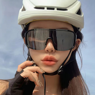 运动户外骑行防晒防风水银高级感网红登山滑雪墨镜遮阳太阳眼镜
