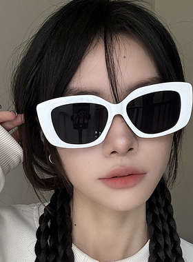 防紫外线猫眼复古女猫眼近视眼镜