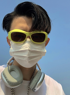 防紫外线飞行员式复古男