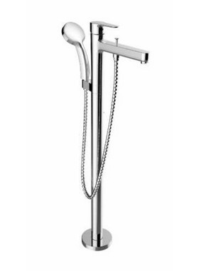 科贝拉勒K-98614T-B4-CP 齐悦落地式浴缸花洒龙头