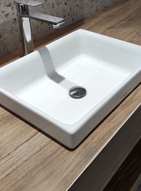 科贝拉勒长方形台中盆LW1716B/LW1717B/LW1715B/LW1714B洗面盆