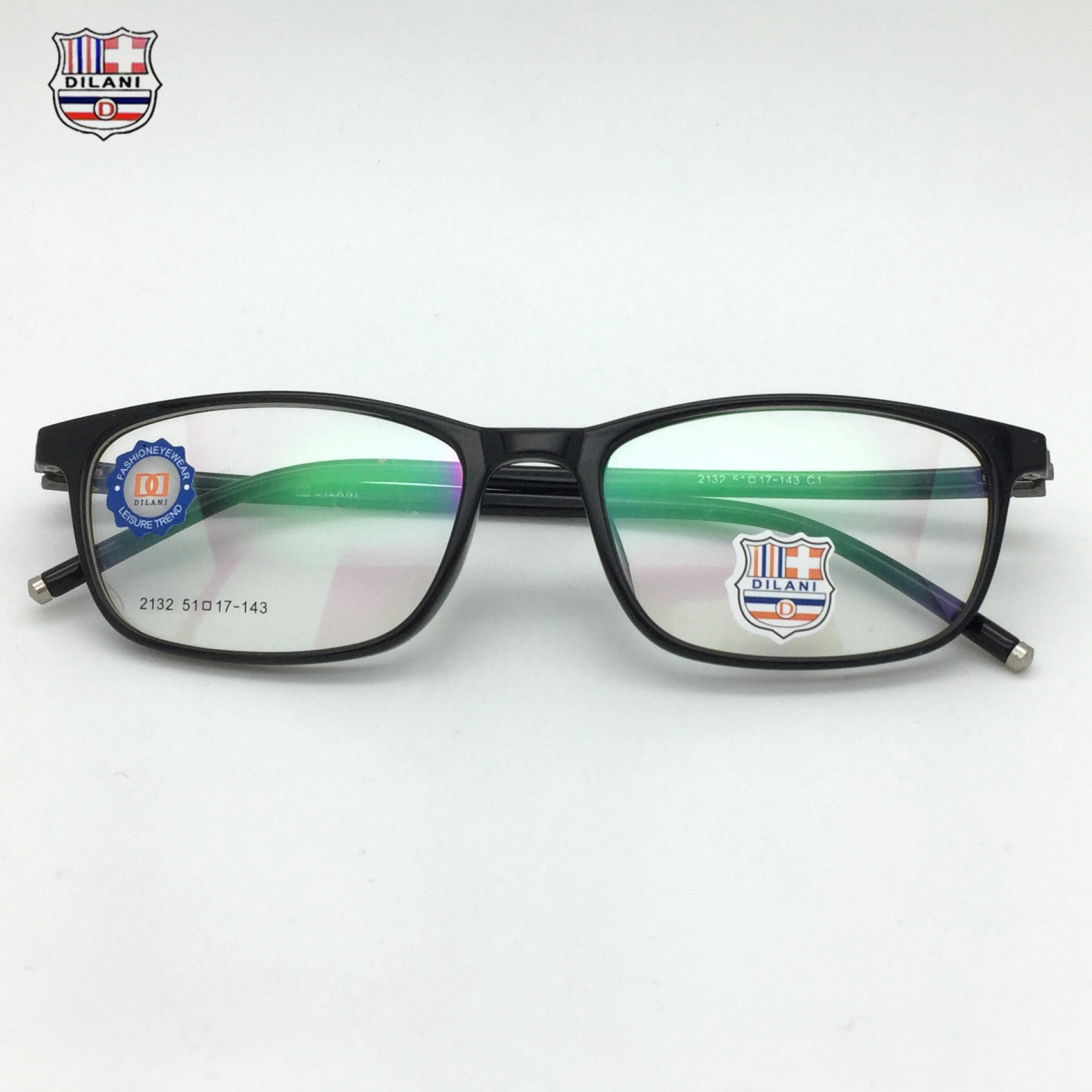 DILANI小框眼镜架超轻TR黑色全框眼镜男女配近视防蓝光迪拉尼2132