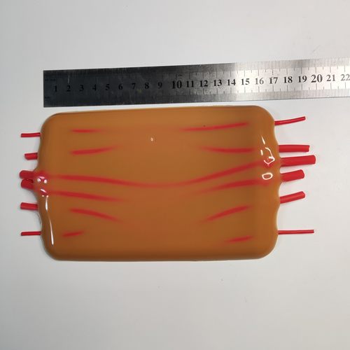 模拟皮肤血管分离结扎静脉注射采血训练模块模型