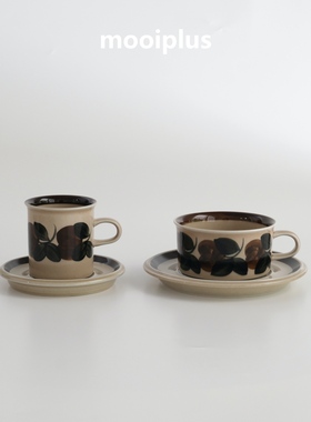 芬兰/中古｜Arabia Ruija经典原版正品手绘玫瑰中古杯 / mooiplus