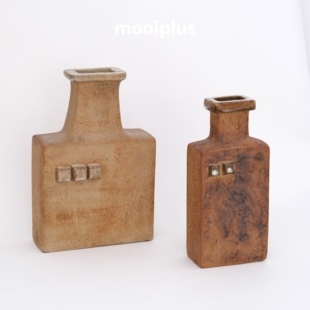 瑞典/中古|Curt Magnus Addin 粗野主义 花瓶 炻器 大型 H33cm