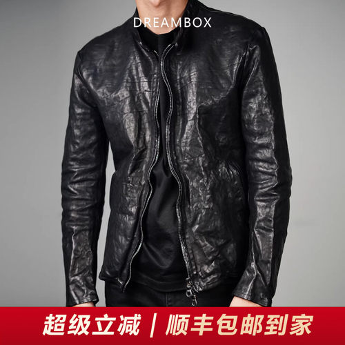 DREAMBOX瑞士riri拉链马皮皮衣