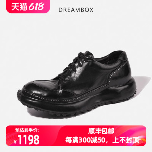 高端户外休闲鞋 2024新款 dreambox钧博vibram防滑水洗马皮游艇鞋