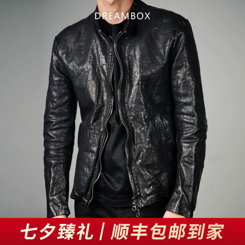 DREAMBOX瑞士riri拉链马皮皮衣