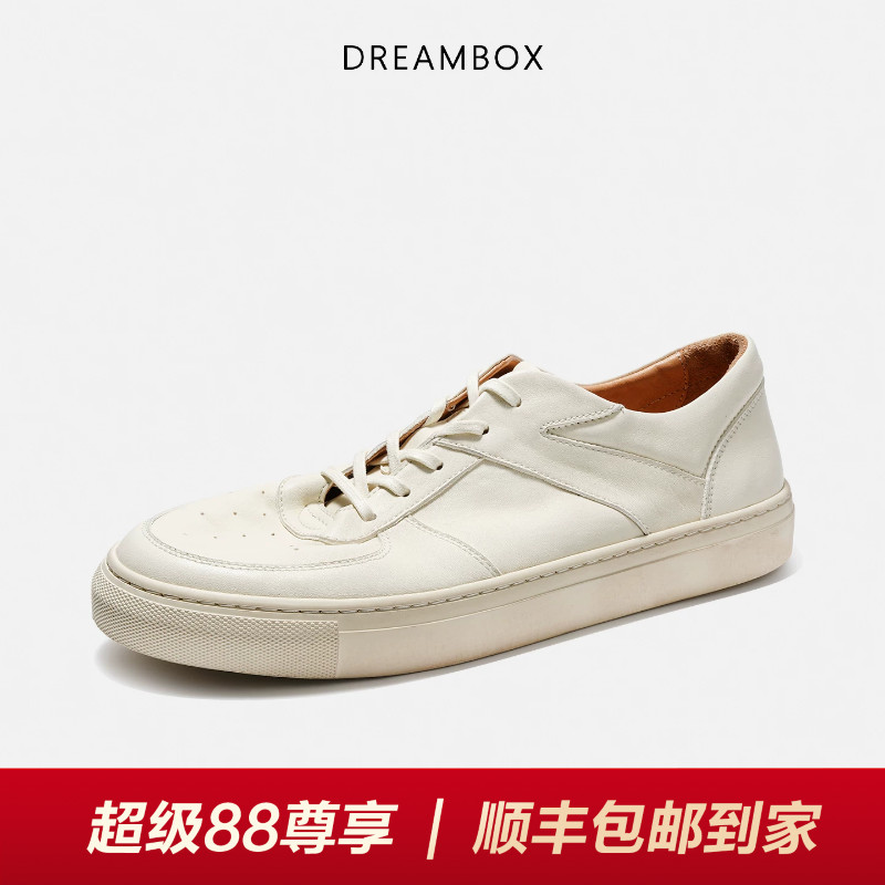 DREAMBOX钧博软皮舒适休闲板鞋图片