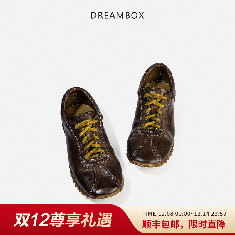DREAMBOX钧博水洗马皮德训鞋