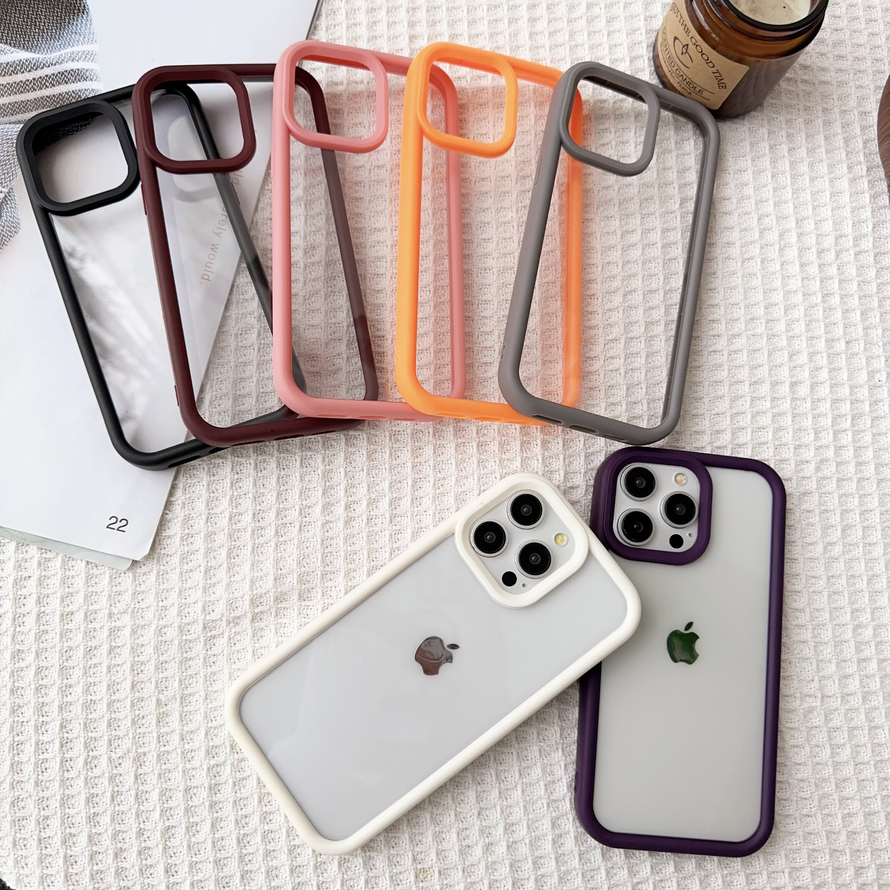 适用苹果17promax手机壳情侣款iphone16pro简约15高级感14plus大孔13防摔12promax透明11保护套17Air硅胶男女