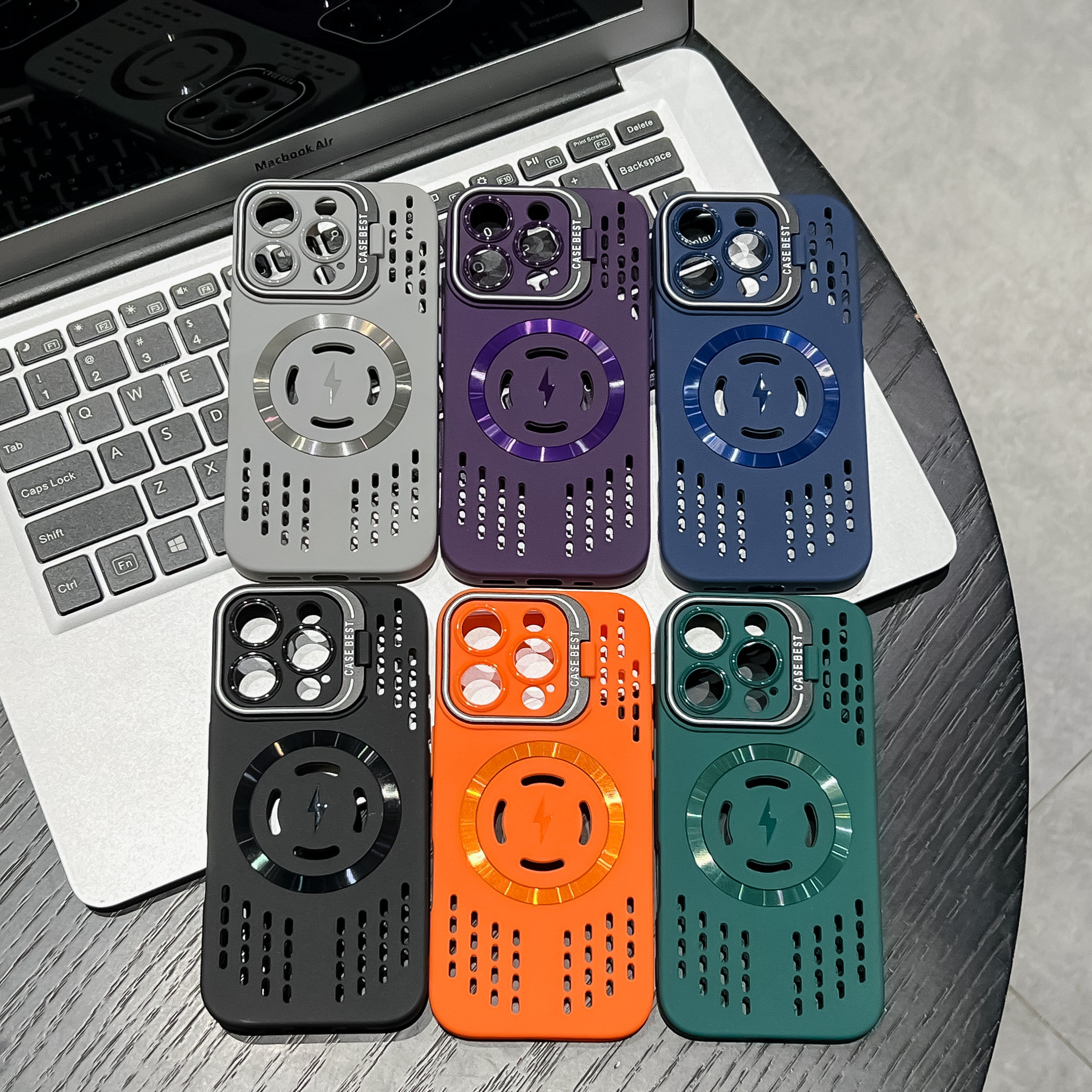 适用苹果17promax手机壳iPhone15pro冰点散热14pro镜头支架13保护套12硅胶11promax防摔16pro磁吸17Air男女款