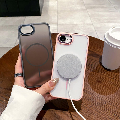 磨砂磁吸15promax防摔简约手机壳