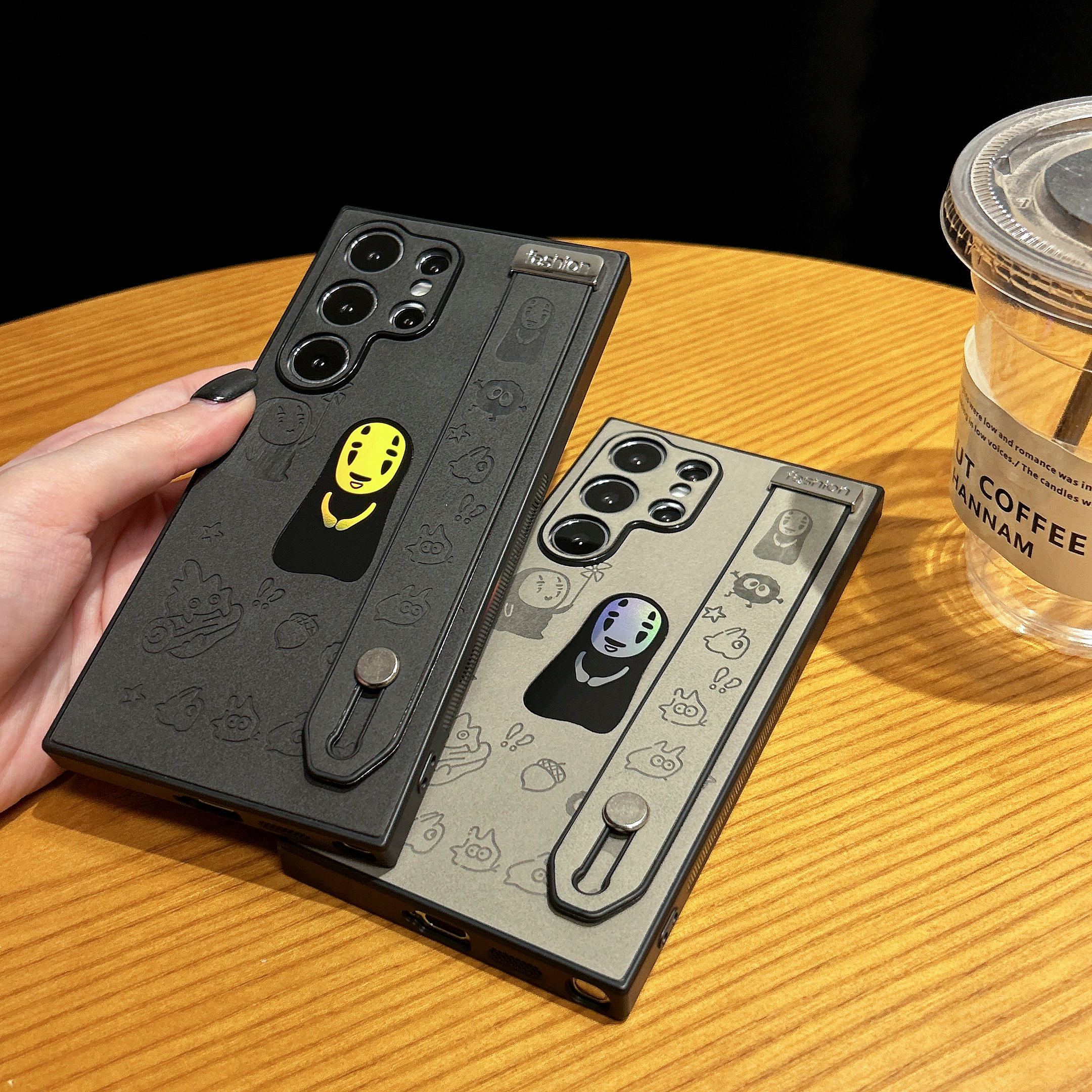 三星s25ultra腕带卡通炫彩手机壳