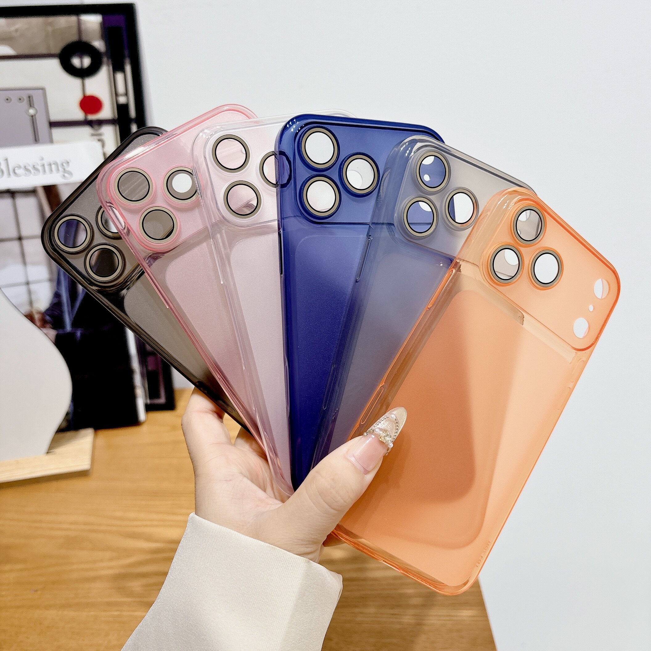 秒变17适用于iPhone17promax手机壳超薄磨砂软壳苹果16promax不沾指纹14pro全包镜头膜13轻薄15Pro时尚12情侣