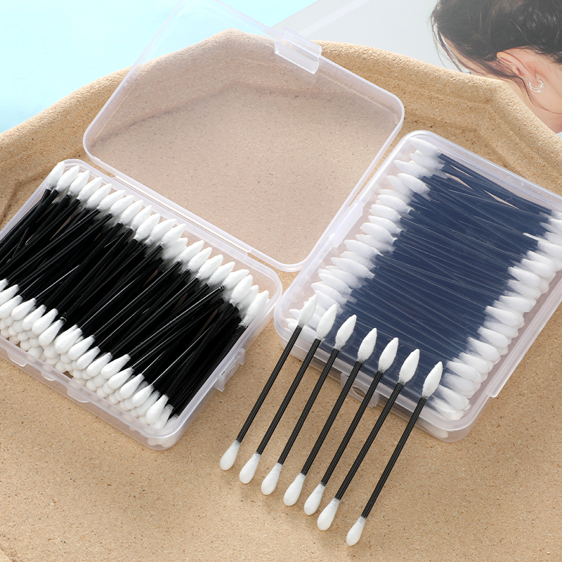 一次性双头棉签掏耳朵专用棉棒化妆棉卸妆尖头婴儿棉花棒挖耳工具